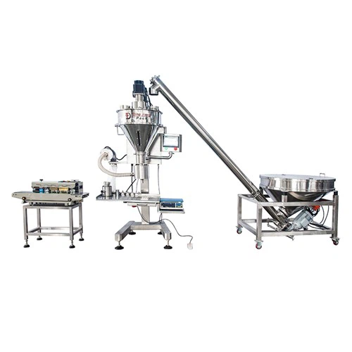 Машина за пълнене на шнек за прах от 5 кг